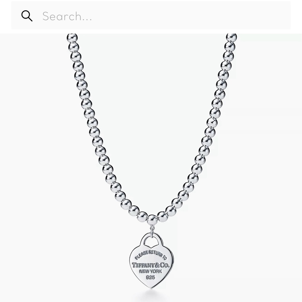 Return to Tiffany Bead Necklace